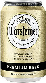 Germanyヴァルシュタイナー 缶 330ml/24本hnkドイツビール WARSTEINERお届けまで10日ほどかかります