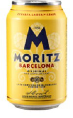 Spain beer スペイン ビールモリッツ缶 330ml/24本hirMoritzお届けまで14日ほどかかります