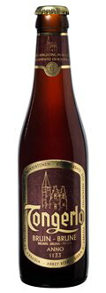 Belgium beerトンゲルロー　ブラウン　330ml/24　瓶Tongerlo　Brown　ベルギービールYR代引き・ギフト不可商品　1ケース、1個口の発送になります