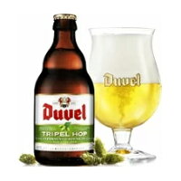 Belgium beerデュベル・トリプルホップ　330ml/24hnベルギービールお届けまで10日ほどかかります