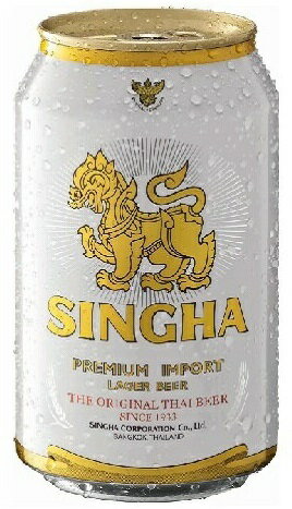 シンハー(SINGHA) 缶 330ml/24.knケース重量：約8.2kg