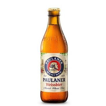 Germany ドイツビールパウラーナー ヘフェ ヴァイスビア 330ml/24本kn