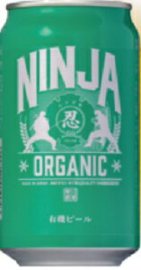 NINJA ORGANIC缶 350ml/24本.n(国産)お届けまで8日ほどかかります