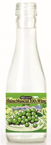 Raindropsレインドロップス　シャインマスカット100%ワイン（ShineMuscut100%Wine）　NV　白　瓶　180ml/24本.ms