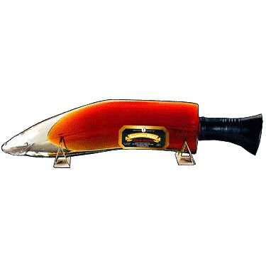 ネパール コロネーション　ククリ　ラム　　短剣型ボトル　375ml（Khukri Rum）NEPAL　02P01Oct16