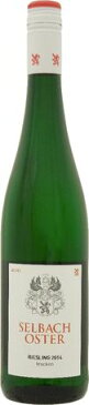 ゼルバッハ　オスター　リースリング　トロッケン Q.b.A　（SC) 2016 白　750mlSELBACH-OSTER　RIESLING TROCKEN Q.b.A2810　モーゼルの自社畑から産する辛口。果実感溢れるアロマにミネラル感のある長い余韻、バランスの良い味わいのワイン。