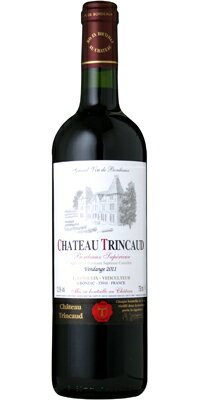 シャトー・トランコー　赤　750ml/12本mx　Chateau Trincaud657089