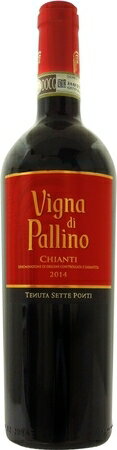 楽天あきさセッテ　ポンティ　ヴィーニャ　ディ　パリーノ 2022年　赤 750ml/12本SETTE PONTI　VIGNA DI PALLINO157　樽を使わずセメントタンクを使用。サンジョヴェーゼの果実味を生かした伝統的なスタイルの赤ワイン・標高250m・樹齢20～30年