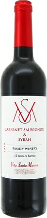 楽天あきさビーニャ　サンタ　マリーナ　カベルネソーヴィニヨン　シラー　2019年　赤　750ml/12本VINA SANTA MARINA　CABERNET SAUVIGNON-SYRAH.2397eカベルネ種の力強さとシラー種の魅惑的な味わいの調和が見事に表現されている、ピュアでしなやかなスタイルのワイン。