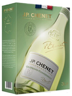 Rakuten - フランスワインJP　シェネ　コロンバール　シャルドネ　BIB　3000ml/4本.snbお届けまで8日ほどかかります