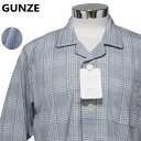 \SALE/パジャマ Lサイズ メンズ 春夏 長袖 長ズボン GUNZE グンゼ 綿100% 天竺ニット 乾燥機使用OK テーラー襟 前あき 紳士 ナイトウエア