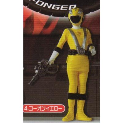 ガチャガチャ - ゴーオンイエロー (単品) 【 ガシャポン フルカラーヒーロー 炎神戦隊ゴーオンジャー 】 バンダイ