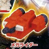 メガライダー【No.198】 【 ガシャポン SDガンダムフルカラー STAGE34 新たなる輝き! ゴッドガンダム誕生 】 バンダイ 【中古】