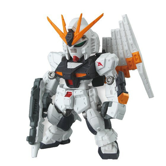 νガンダム (ニューガンダム) (ビームライフル/フィンファンネル装備) [13] (単品) 【 食玩 FW GUNDAM CONVERGE 3 】 バンダイ (ガンダム コンバージ) 【中古】