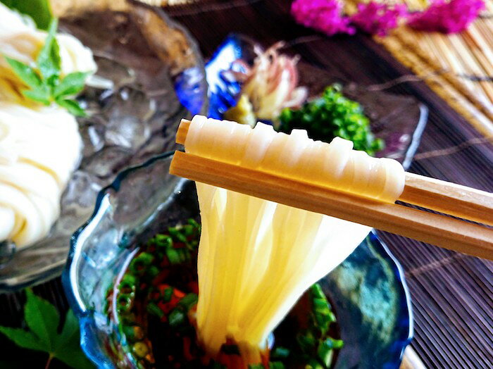 【送料無料】国産小麦を使用 稲庭うどん稲庭 手業 うどん 業務用500g×30袋 akitabo-no-10000006 あきたぼーの サンプル画像3