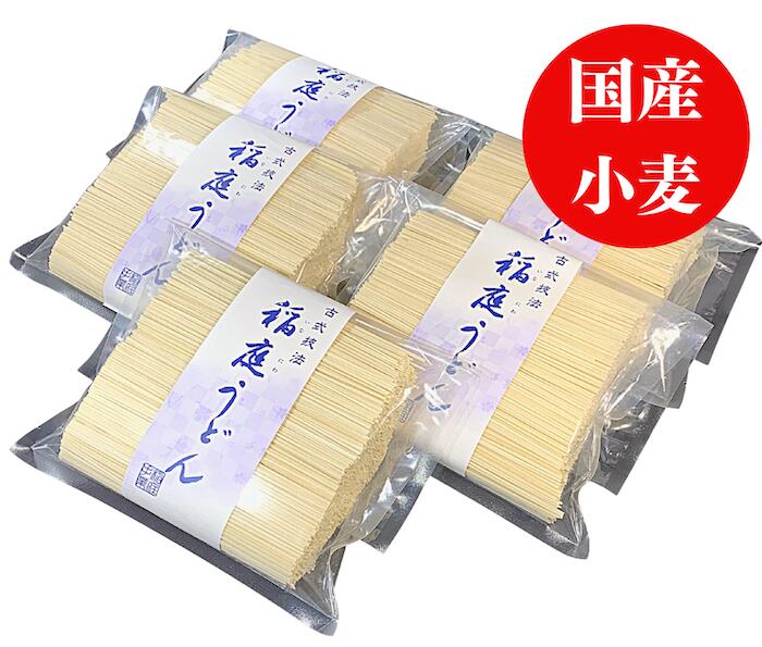 【送料無料】国産小麦使用 稲庭うどん業務用切落とし18cm 無選別稲庭手業うどん5Kg 約60人前