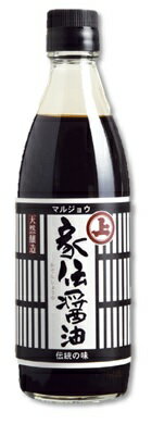 ◆品名　　：さいしこみしょうゆ（本醸造） ◆原材料名：大豆（秋田県産）、小麦、食塩 ◆内容量　：360ml ◆大きさ　： ◆保存方法：直射日光、高温多湿を避け保存 ◆賞味期間：ラベルに記載　製造日より1年間 ◆製造者　：安藤醸造　秋田県仙北市角館町下新町27創業嘉永六年 味噌・醤油・漬物の老舗 安藤醸造は、秋田角館で味噌・醤油・漬物を無添加・天然醸造で作っています。安藤醸造元の家伝醤油は、濃厚なさいしこみ醤油で、おひたしやお刺身のかけ醤油・つけ醤油としてはもちろん、ほんの数滴だけでお料理の隠し味としてお使いいただけます。特に煮物いお使いいただきますと、照りや香りが引き立ちます。