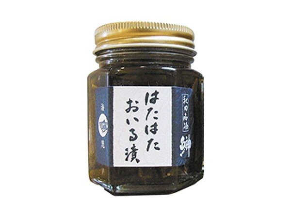 商品説明 名称 はたはたおいる漬け 内容量 95g 原材料 はたはた（国産）、サラダオイル、オリーブオイル、ニンニク、塩、コリアンダー、ローズマリー、たかのつめ 賞味期限 180日 保存方法 高温多湿を避け常温で保存 発送方法 常温秋田県産のハタハタの燻製をコリアンダーとバジルを使用した、オリーブオイルとキャノーラ油に漬込みました。 パスタなどの洋食はもちろん、和食やお酒のおつまみにもあう商品です。