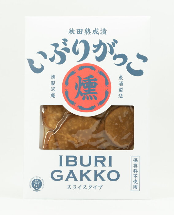 ツバサ 秋田熟成漬 いぶりがっこ　麦酒漬け製法 100g