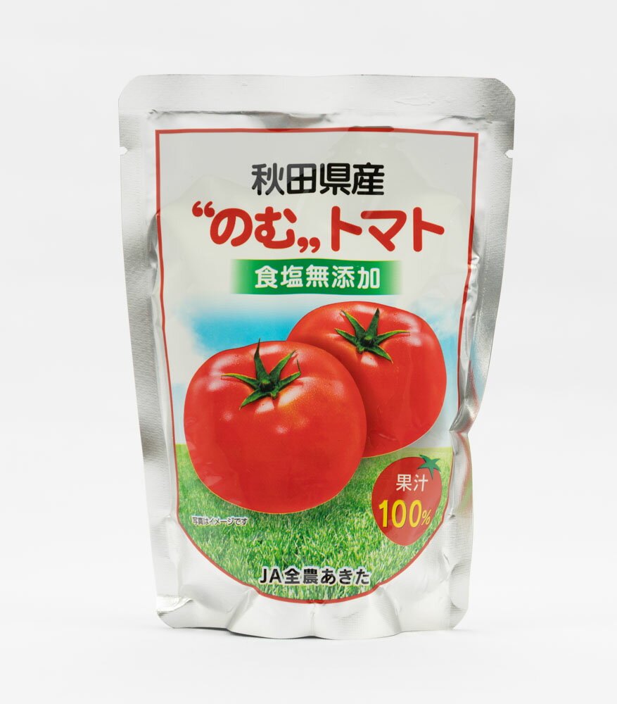 JA全農あきた 2022年産“のむ”トマト食塩無添加のサムネイル