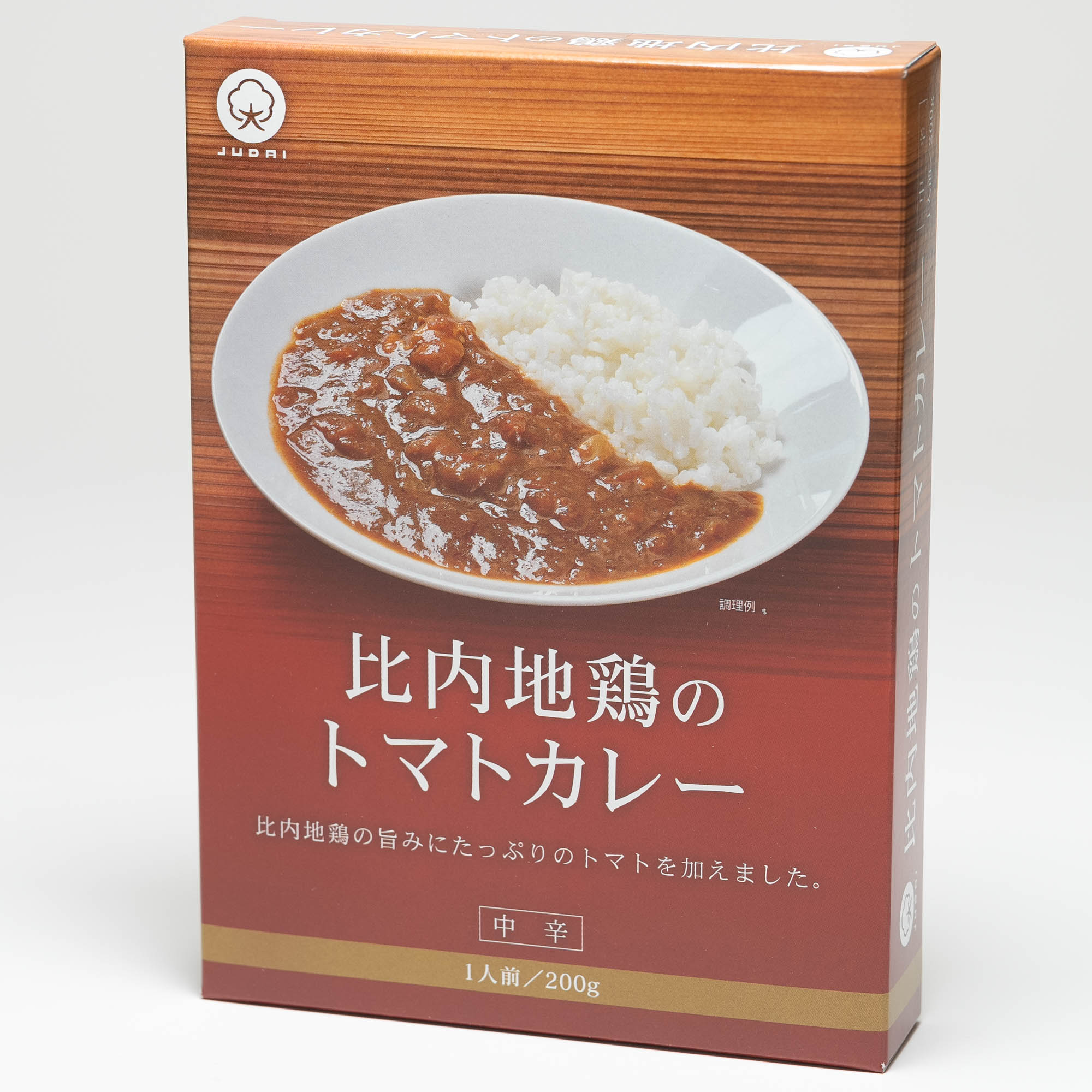 ジュダイ比内地鶏のトマトカレー(中辛) 1人前