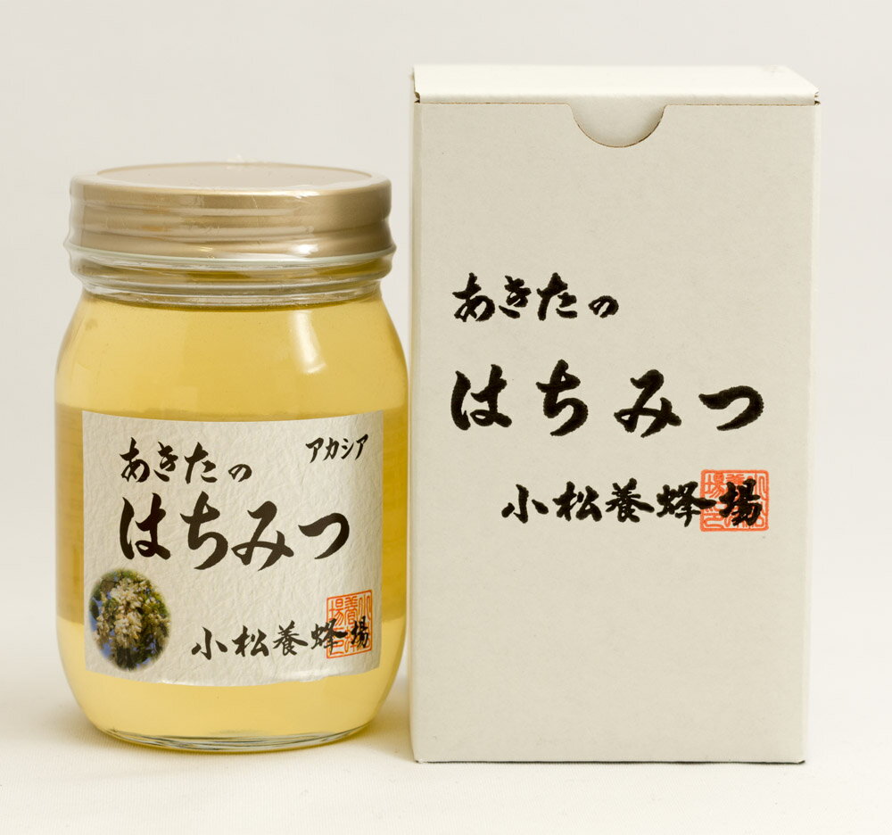 小松養蜂場はちみつ アカシア蜂蜜 500g