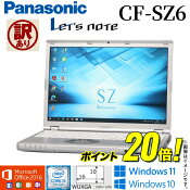 Bʡۡڿ͵ʡۥƥťѥPanasonicLet'snoteCF-SZ6åĥΡȥ8GBM.2SSD256GBWindows10Windows11Office7Corei5WiFiBluetoothWebХPCեȺ𥢥ǥ