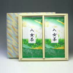 八女茶 お礼 お祝い 送料無料 日本茶ギフト 八女茶80g×2本組化粧箱ギフトセット (amg)zt