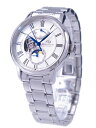 オリエント ORIENT 腕時計 オリエントスター 海外モデル 日本製 自動巻(手巻付き) メカニカルムーンフェイズ セミスケルトン サファイアクリスタル RE-AY0102S00B メンズ [逆輸入品]