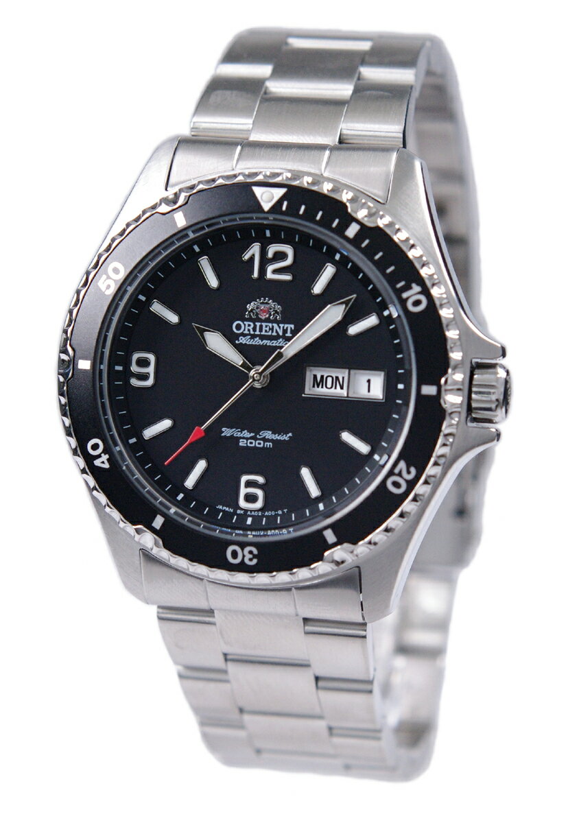 オリエント ORIENT 腕時計 自動巻き(手巻付) "MAKO" マコ DIVER 日本製 ブラック SAA02001B3 メンズ 国内正規品のサムネイル