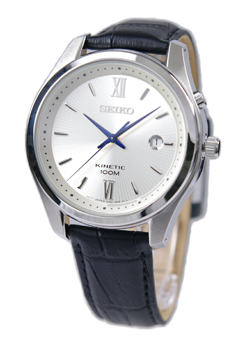 セイコー SEIKO 腕時計 海外モデル KINETIC キネティックカーフレザー SKA771P1 メンズ [逆輸入品]