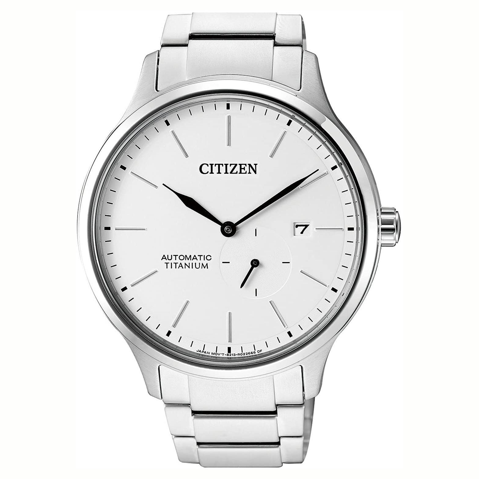 シチズン CITIZEN 腕時計 機械式 自動巻(手巻付き) チタニウム サファイアクリスタル ホワイト NJ0091-88A メンズ［国内正規品］