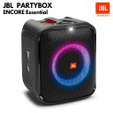 【4 18限定 抽選で最大100%Pバック 要エントリー】JBL PARTYBOX ENCORE ESSENTIAL ポータブル パーティースピーカー IPX4防水 ライトショー Bluetooth ワイヤレス JBLPBENCOREESSJN ブラック【送料無料】