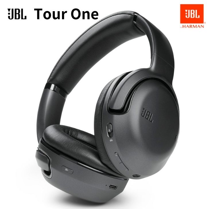 【国内正規品】JBL TOUR ONE ワイヤレスヘッドホン ハイレゾ対応 ノイズキャンセリング 外音取り込み機能 長時間再生 ハンズフリー 旅行 Bluetooth 5.0 JBLTOURONEBLK ブラック【送料無料】