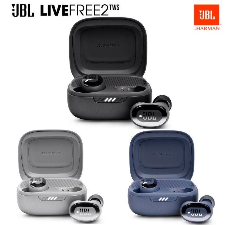 【5/20限定★抽選で最大100 Pバック 要エントリー】JBL LIVE FREE 2 完全ワイヤレス イヤホン ノイズキャンセリング Bluetooth 5.2 ハイブリッド 外音取り込み マイク付き 防水 IPX5 JBLLIVEFREE2TWS (カラー: 3色) 送料無料