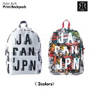 ROBIN RUTH フォトプリント リュックサック JAPAN BJP042 ホワイト/マルチカラー 送料無料