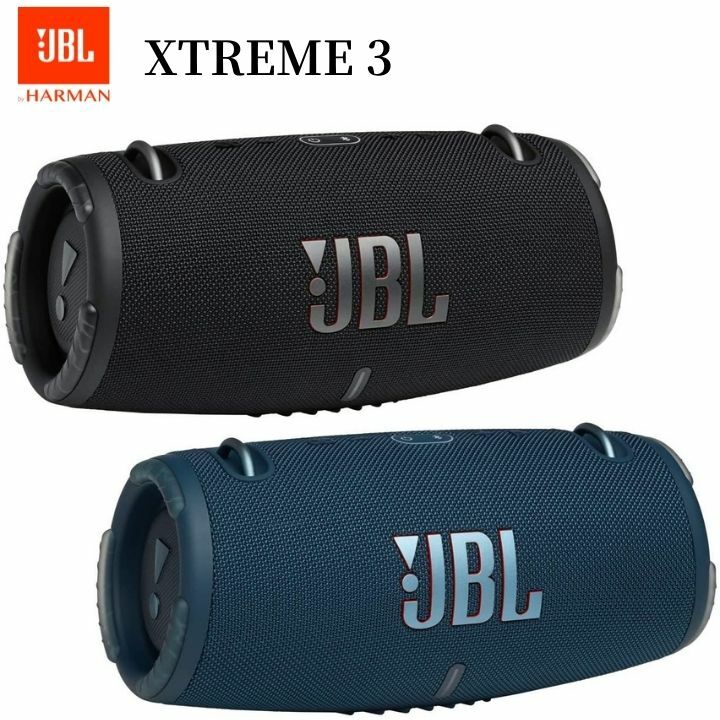 Bluetoothスピーカー 【5/16まで・抽選で最大100%Ptバック(要エントリー)】 JBL XTREME3 ポータブルスピーカー ブラック/ブルー IP67等級防水・防塵 Bluetooth ワイヤレス 国内正規品 メーカー保証1年間 JBLXTREME3