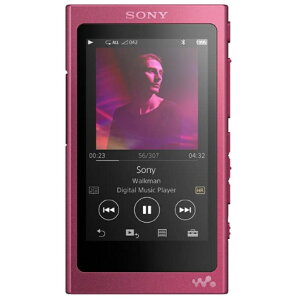 【SONY】 NW-A35 PM ボルドーピンク ウォークマン Aシリーズ 16GB Bluetooth microSD ハイレゾ対応 ソニー メーカー1年間保証 【海外仕様】