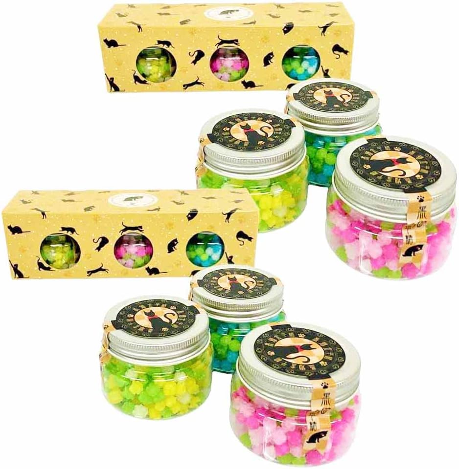 猫 お菓子 ギフト 黒猫金平糖 85g×3個入り 2箱セット プチギフト 父の日 お中元 スイーツ お返し こんぺいとう あめ 飴 アメ キャンディ プレゼント ねこ ネコ おやつ おかし 美味しい おいしい おみやげ 可愛い かわいい お土産 お祝い 送別会 異動 退職 転勤 結婚式のサムネイル