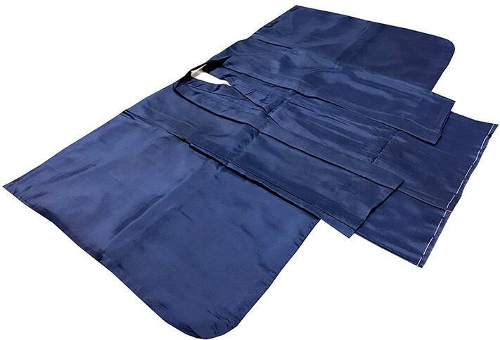 七五三 着物 正絹 男児五歳用セット 新品 紺紋付75d6711