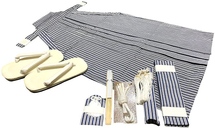 七五三 着物 正絹 男児五歳用セット 新品 紺紋付75d6711