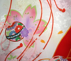 お宮参り女の子着物女児祝着正絹のしめ初着産着新品