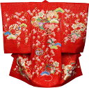 お宮参り 女の子 着物 祝着 正絹 のしめ 初着 産着 新品j2024