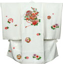 お宮参り 着物 女の子 祝着 正絹 のしめ 初着 産着 新品j3902