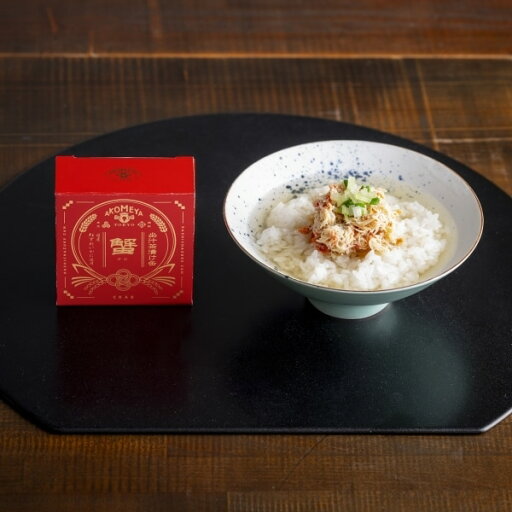 AKOMEYA TOKYO/ 出汁茶漬け缶 蟹 AKOMEYA TOKYO/ 出汁茶漬け缶 蟹