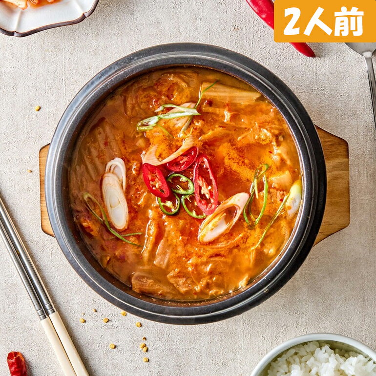 ミールキット 韓国料理 キムチチゲ 2人前 (420g) x 1個 クール便 冷蔵ミールキット 日本製造 冷蔵食品のサムネイル