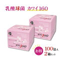 【正規代理店】カワイ 乳酸菌 kawai カワイ 160 2箱 乳酸球菌 カワイ株 160mg含有/包 1g 100包 スティックタイプ 健康食品 健康サプリ 乳酸菌 サプリメント 河合乳酸菌 母の日