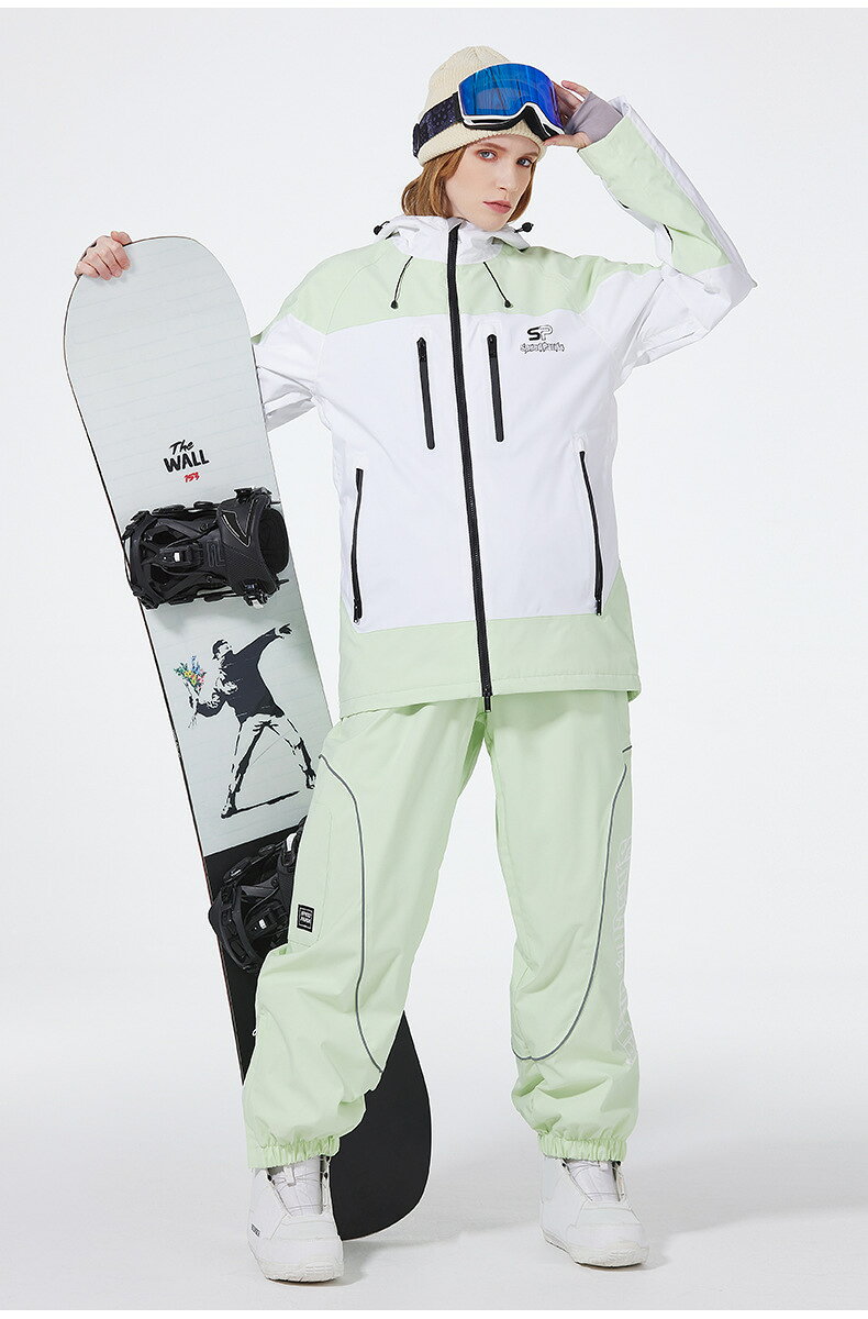 AKstoreのARCTIC QUEEN ARCTIC KING 2024 2025 新作 スノーボードウェア スキーウェア スノボウェア 上下セット レディース メンズ スノーボード スノボー スキー おしゃれ｜アングル2