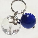 水晶 ラピスラズリ 二重丸カン付 天然石チャーム ペンダントトップ 天然石 パワーストーン ストラップ バッグチャーム キーホルダー スマホアクセサリー マスクピアス マスクチャーム お守りチャーム