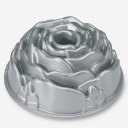 ノルディックウエア プラチナ ローズ バントパン ケーキ型 薔薇型 Nordic Ware Platinum Rose Cast Aluminum Bundt ...